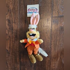 Disney Bean Bag Plush - MARCH HARE (Alice in Wonderland) (11 inch) - w/Tag